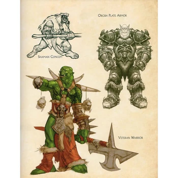 آرت بوک بازی وارکرفت The Art of World of Warcraft — تصویر ۹