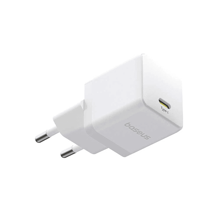 شارژر دیواری باسئوس مدل Palm 20W – سفید — تصویر ۳