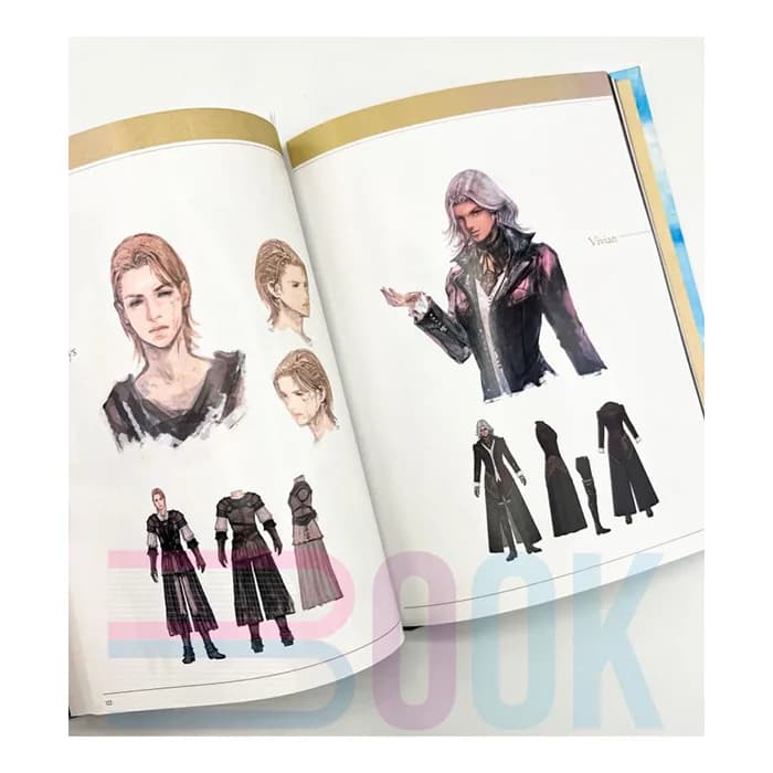 آرت بوک بازی فاینال فانتزی The Art of Final Fantasy XVI — تصویر ۵