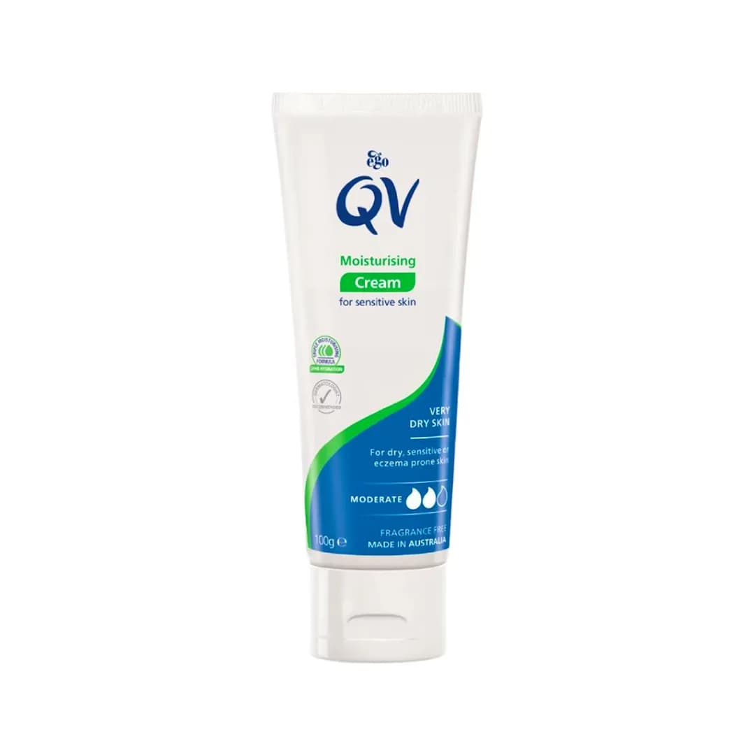 کرم مرطوب کننده کیو وی Moisturising Cream حجم 100 گرمی — تصویر ۴