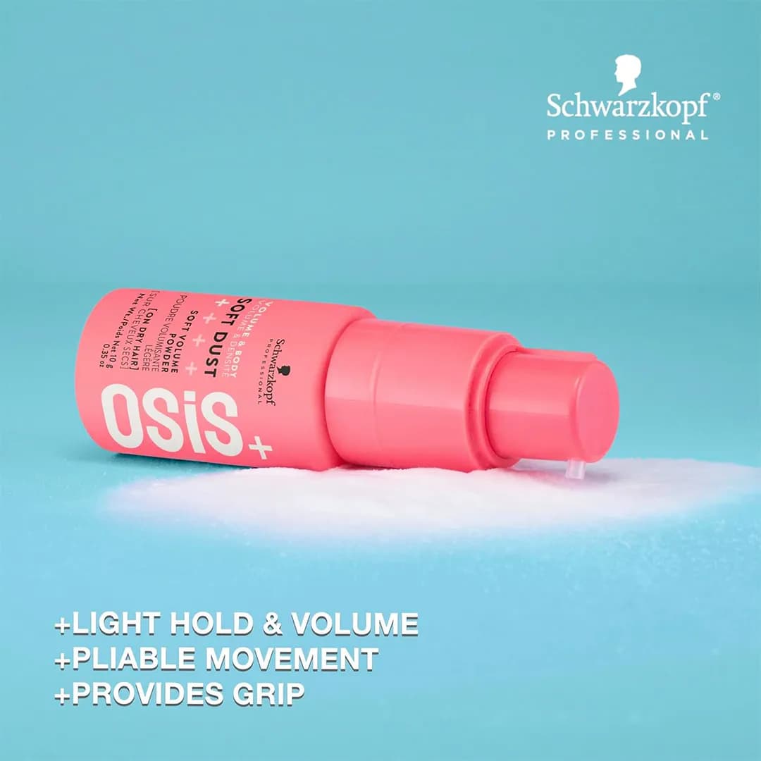 پودر حجم دهنده مو اوسیس SOFT DUST حجم 10 گرمی — تصویر ۶