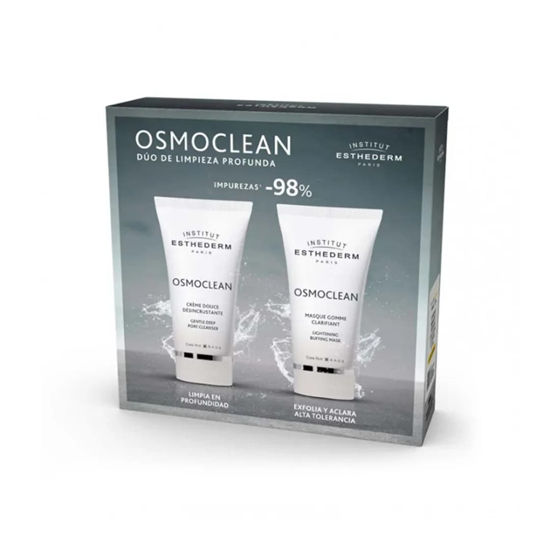 ست کرم شوینده و ماسک روشن کننده استادرم OSMOCLEAN حجم 75 میلی لیتری — تصویر ۱۱