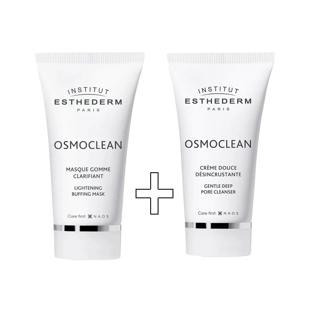 ست کرم شوینده و ماسک روشن کننده استادرم OSMOCLEAN حجم 75 میلی لیتری — تصویر ۲
