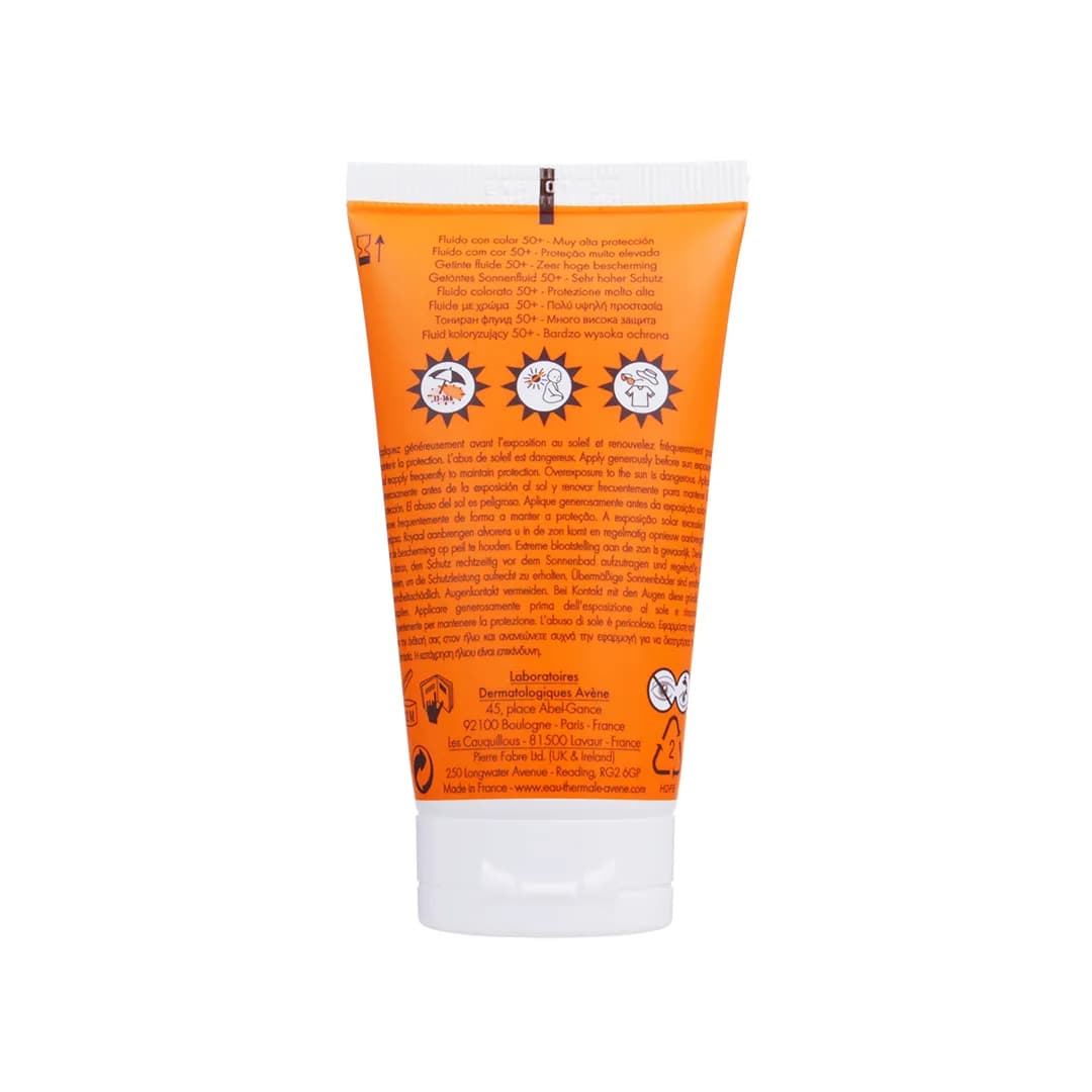 کرم ضد آفتاب رنگی اون Fluide teinte SPF50 حجم 50 میلی لیتری — تصویر ۹