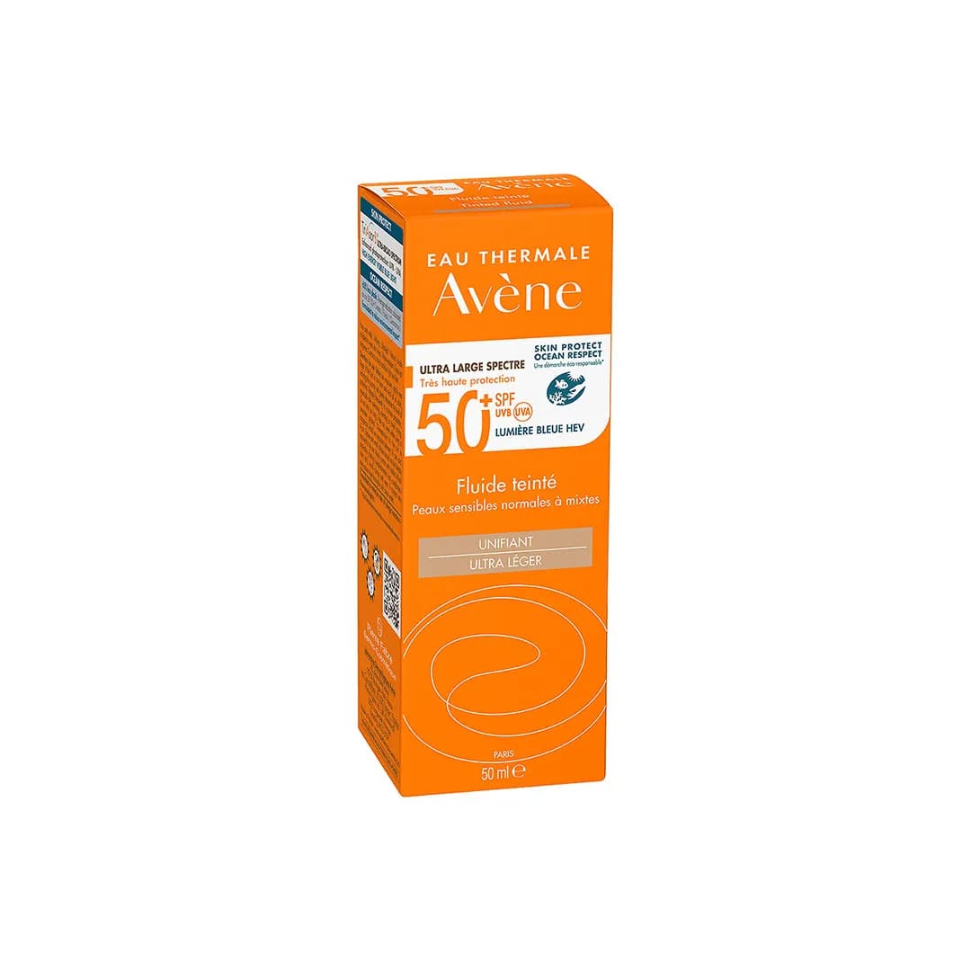 کرم ضد آفتاب رنگی اون Fluide teinte SPF50 حجم 50 میلی لیتری — تصویر ۴