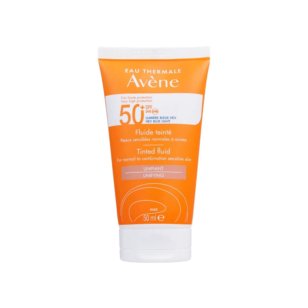 کرم ضد آفتاب رنگی اون Fluide teinte SPF50 حجم 50 میلی لیتری — تصویر ۲