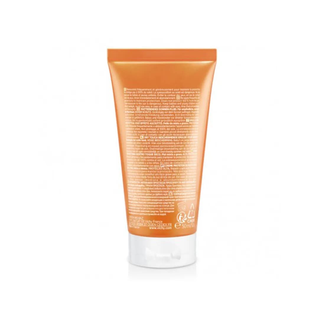کرم ضد آفتاب بی رنگ ویشی CAPITAL SOLEIL SPF50 EMULSION حجم 50 میلی لیتری — تصویر ۱۱