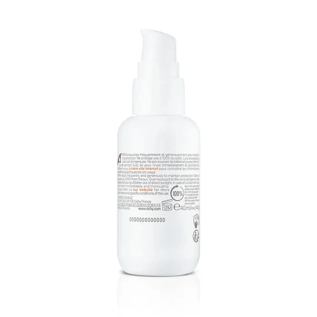 ضد آفتاب بی رنگ ویشی CAPITAL SOLEIL UV-CLEAR SPF50 حجم 40 میلی لیتری — تصویر ۱۱