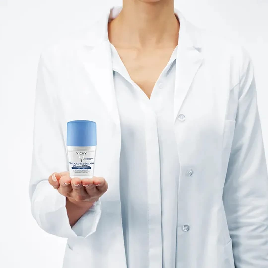 مام رول دئودرانت ویشی DEODORANT MINERAL حجم 50 میلی لیتری — تصویر ۳