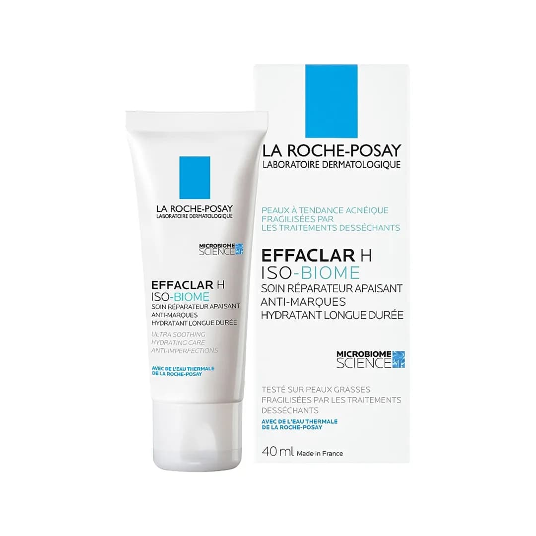 کرم مرطوب کننده لاروش پوزای EFFACLAR H ISO-BIOME حجم 40 میلی لیتری — تصویر ۴