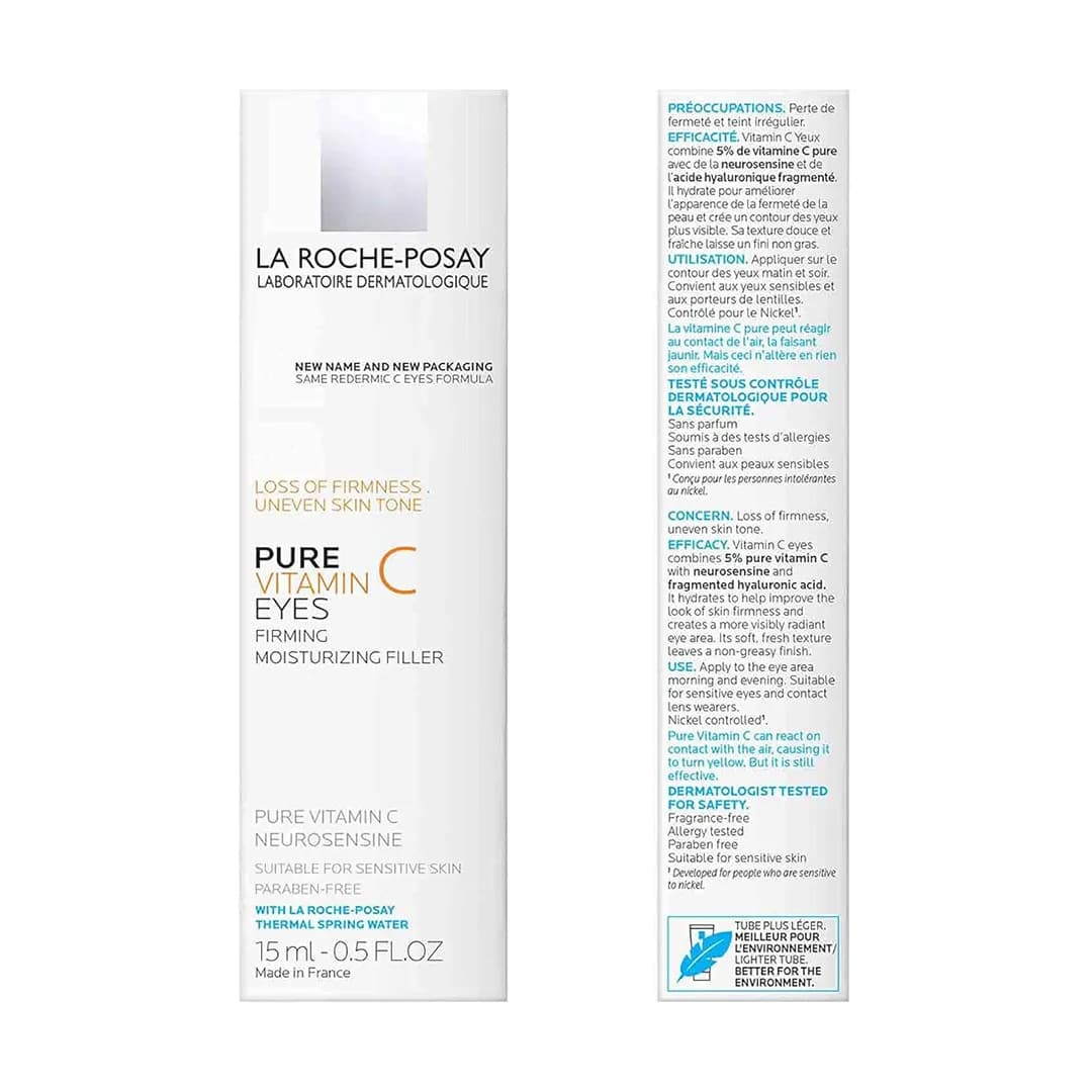 کرم دور چشم لاروش پوزای PURE VITAMIN C EYES حجم 15 میلی لیتری — تصویر ۶