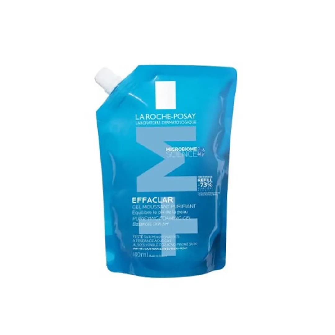 ژل شست و شوی صورت لاروش پوزای EFFACLAR RECHARGE REFILL حجم 400 میلی لیتری