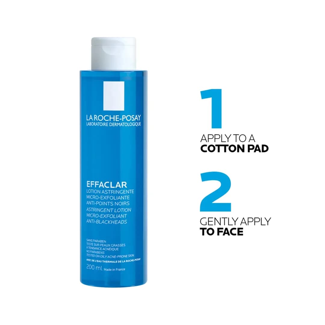 تونیک صورت لاروش پوزای EFFACLAR حجم 200 میلی لیتری — تصویر ۵