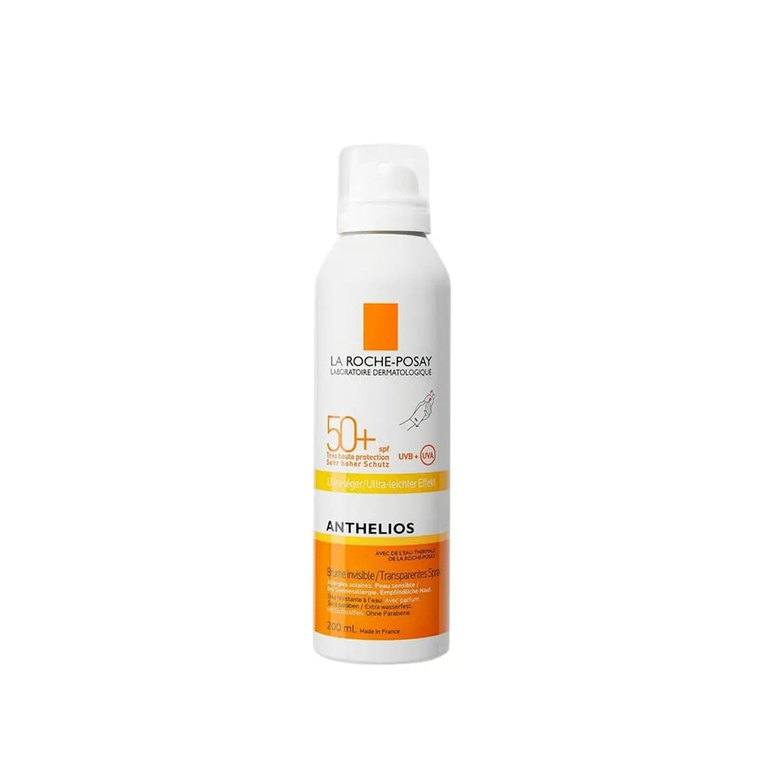 اسپری ضد آفتاب لاروش پوزای ANTHELIOS SPF50 BRUME INVISIBLE حجم 200 میلی لیتری — تصویر ۳