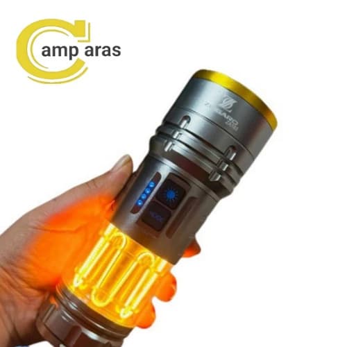 چراغ قوه فانوسی زینگارو مدل Zingaro ZA183 زوم دار — تصویر ۶