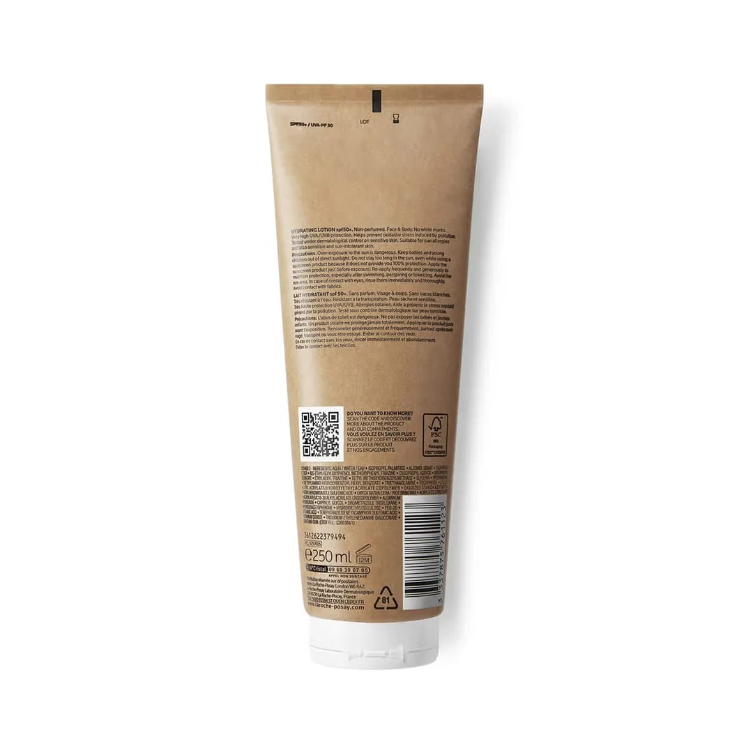 ضد آفتاب لاروش پوزای ANTHELIOS SPF50 HYDRATING LOTION حجم 250 میلی لیتری — تصویر ۵