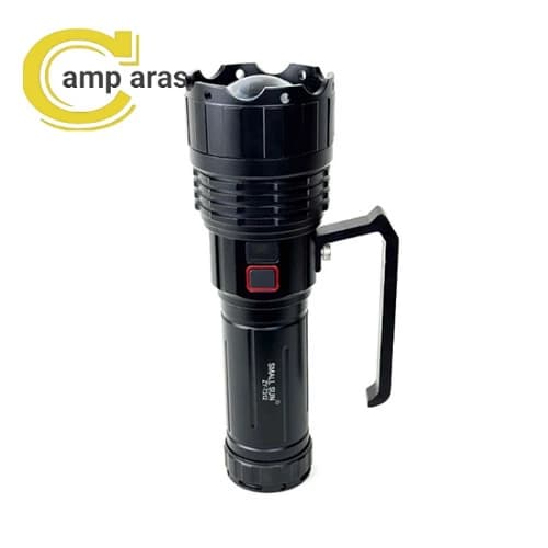 چراغ قوه شارژی اسمال سان مدل ZY-T312 زوم دار — تصویر ۹