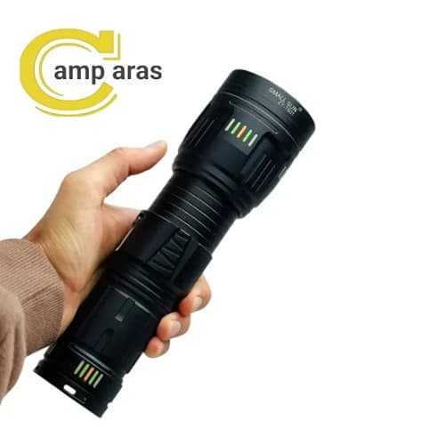 چراغ قوه زوم دار اسمال سان مدل ZY-T601 شارژی — تصویر ۱۲