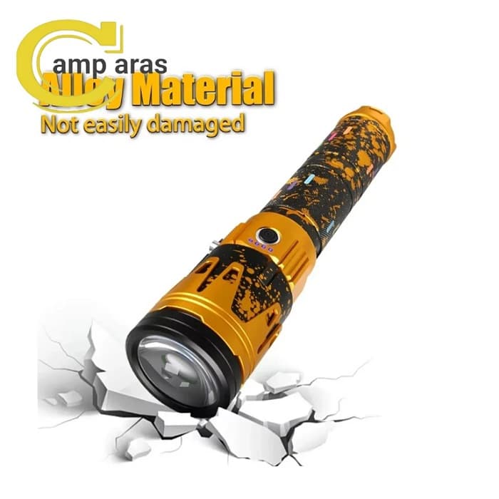 چراغ قوه زوم دار شارژی مدل SUPER BRIGHT 535