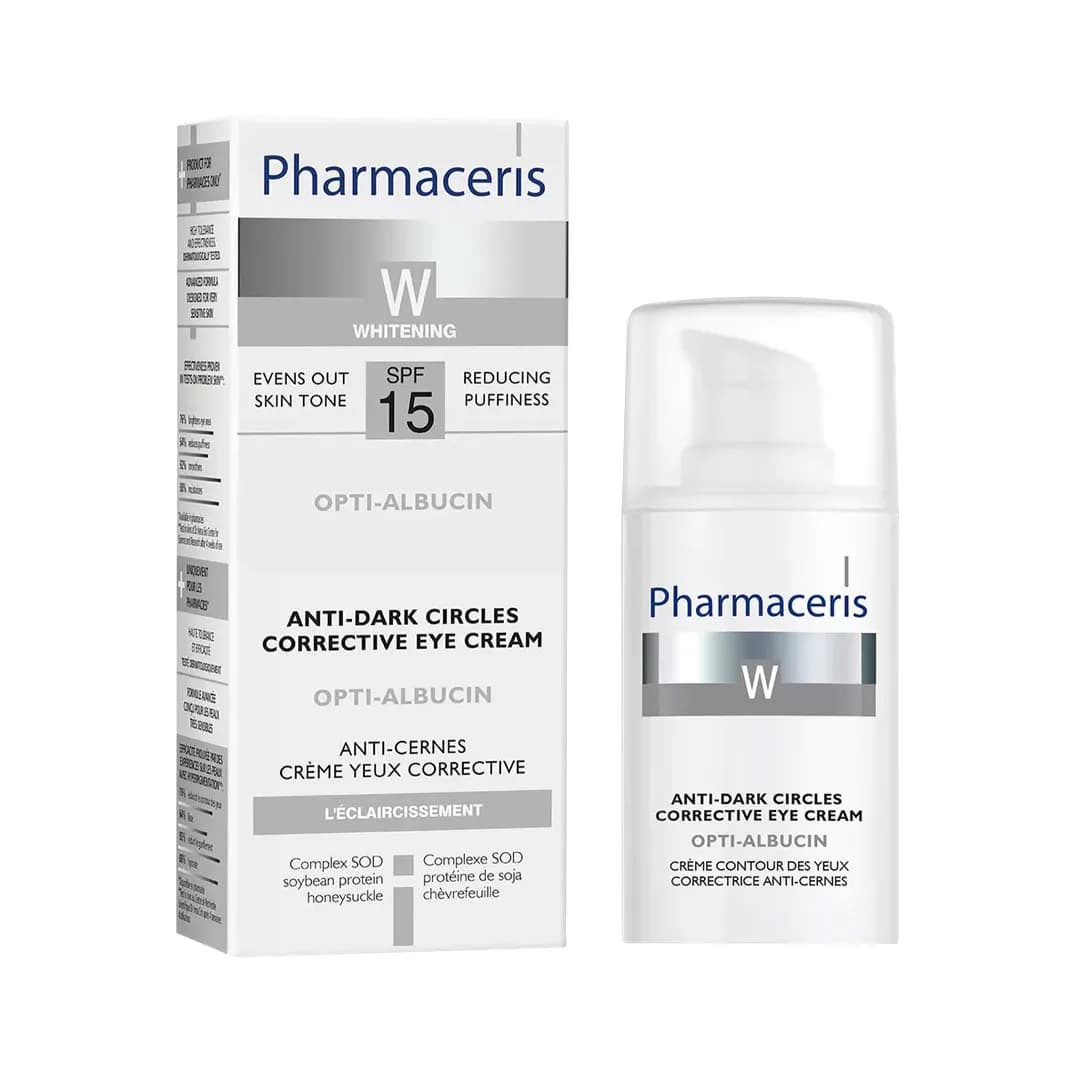 کرم روشن کننده دور چشم فارماسریز WHITENING ANTI-DARK CIRCLES SPF15 حجم 15 میلی لیتری — تصویر ۷