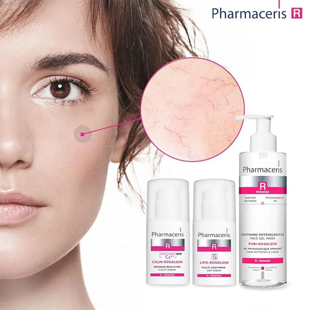 ژل شست و شو صورت فارماسریز ROSACEA SOOTHING PHYSIOLOGICAL حجم 190 میلی لیتری — تصویر ۳