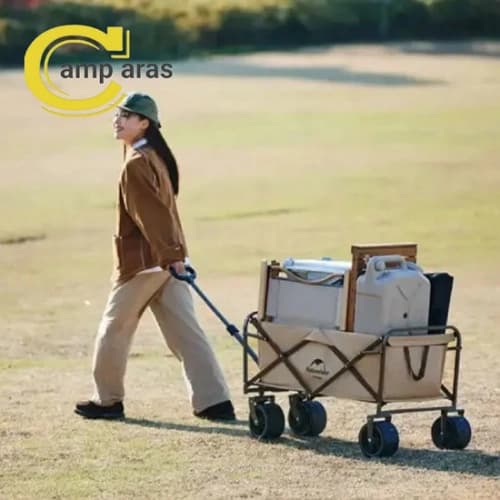 چرخ دستی تاشو نیچرهایک مدل NH19PJ001 دسته دار — تصویر ۸