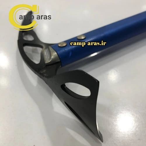 کلنگ و تبر یخ نوردی کمپینگ چندکاره کد AXE-K04 فولادی — تصویر ۳
