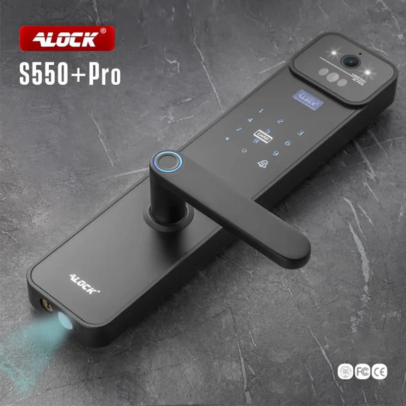 قفل اثرانگشتی هوشمند ALOCK مدل S550+ Pro — تصویر ۲