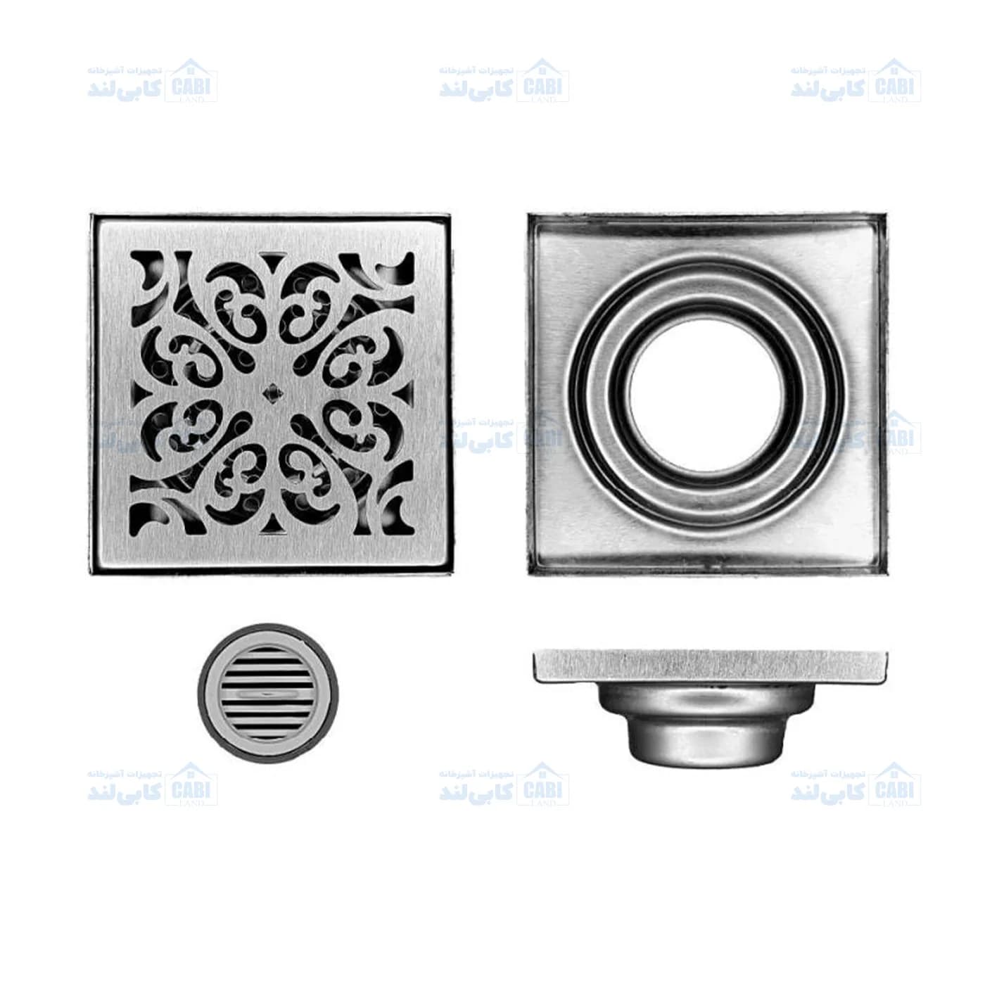 کفشور مشبک استیل کد 212 سایز 10×10 سارانیک