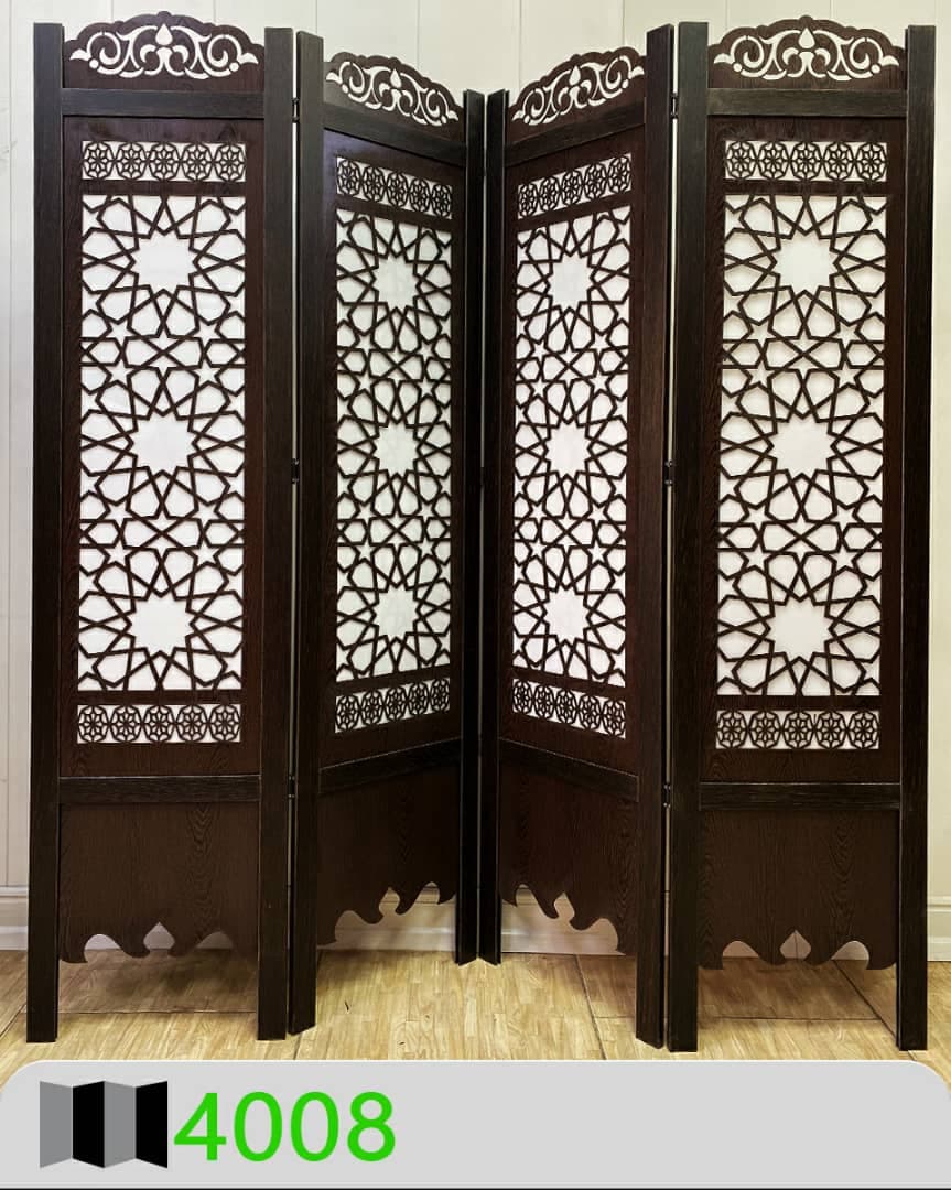 پاراوان طلقی دوجداره ونگه-سفید 4008