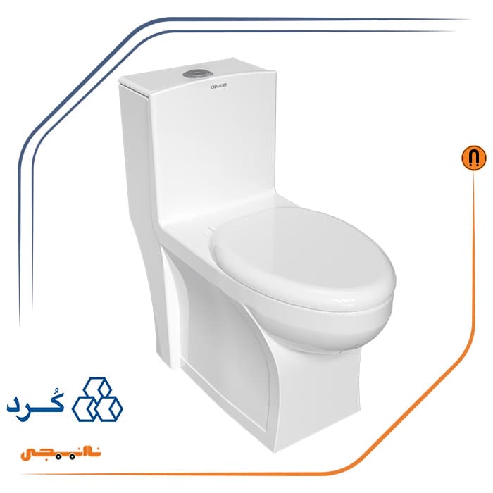 توالت فرنگی منوبلاک چینی کرد مدل آدنیس درجه 1 — تصویر ۸