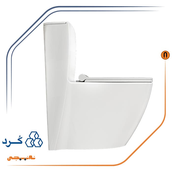 توالت فرنگی منوبلاک چینی کرد مدل مگنولیا درجه 1 — تصویر ۶