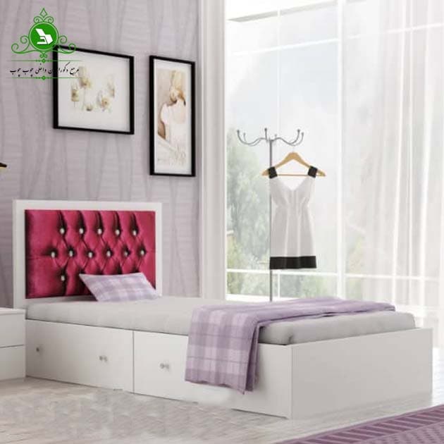 تخت خواب یک نفره مدل البرز