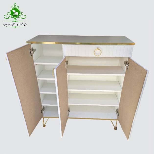 جاکفشی مدل سه درب پایه فلزی — تصویر ۱۲
