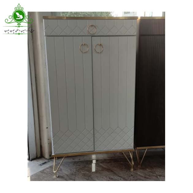 جاکفشی مدل دو درب لیزری پایه فلزی — تصویر ۶