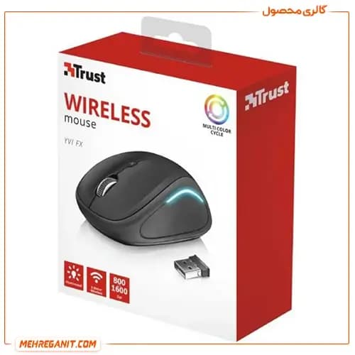 ماوس بی سیم تراست مدل Yvi FX — تصویر ۵