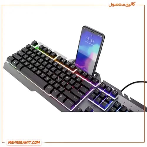 کیبورد با سیم تراست مدل GXT 853 ESCA — تصویر ۴
