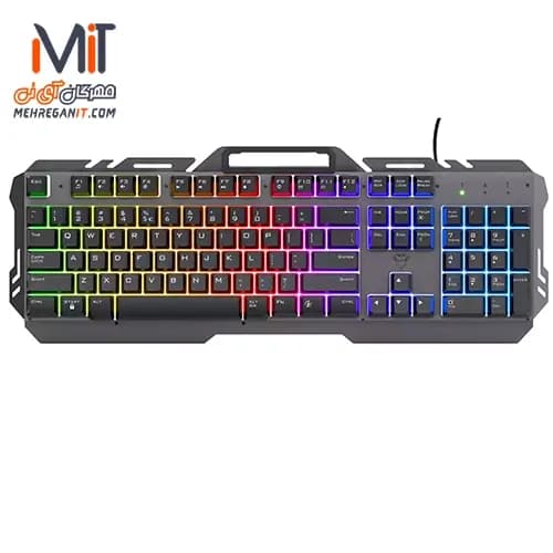 کیبورد با سیم تراست مدل GXT 853 ESCA