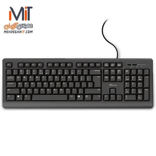 کیبورد با سیم تراست مدل ODY SILENT