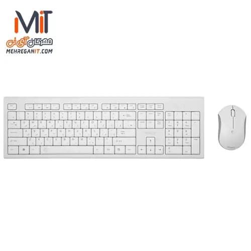 کیبورد و ماوس بی سیم بیاند مدل BMK-4531 WHITE RF — تصویر ۲