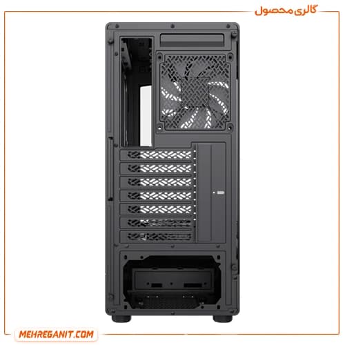کیس گیمینگ گیم مکس مدل GameMax Vista COC مشکی — تصویر ۵