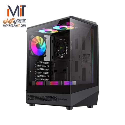 کیس گیمینگ گیم مکس مدل GameMax Vista COC مشکی