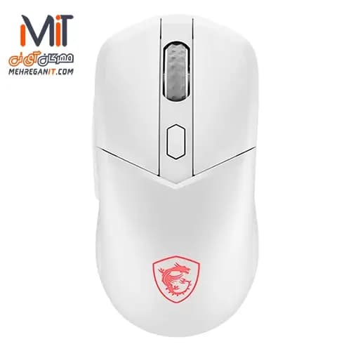 ماوس بی سیم گیمینگ ام اس آی مدل سفید VERSA 300