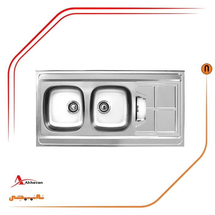 سینک روکار اخوان مدل 152SP