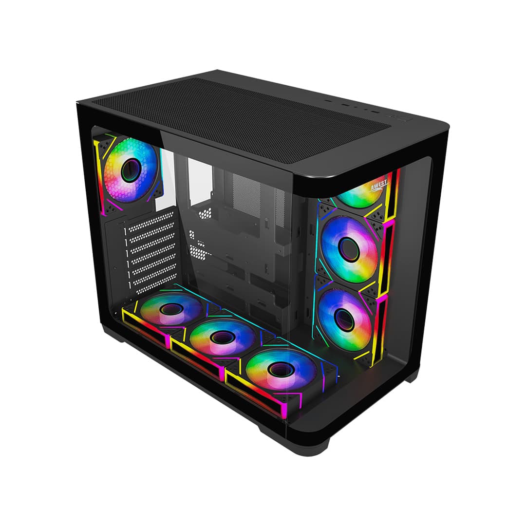 کیس کامپیوتر گیمینگ اوست مدل GT-AQ18-MB — تصویر ۱۱