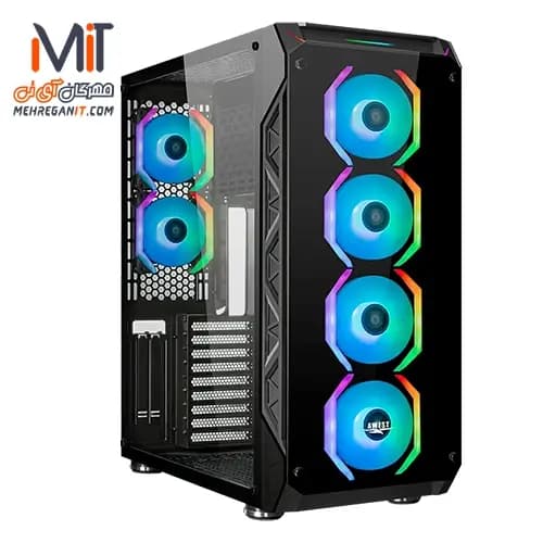کیس کامپیوتر گیمینگ اوست مدل GT-AV401-FB — تصویر ۲