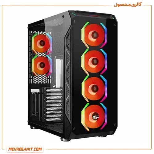 کیس کامپیوتر گیمینگ اوست مدل GT-AV401-FB — تصویر ۳