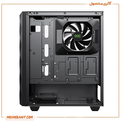 کیس کامپیوتر گیمینگ گیم مکس مدل Diamond COC Black — تصویر ۱۲