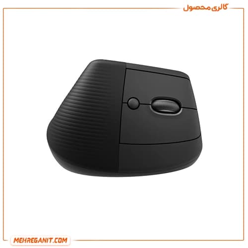 موس بی‌ سیم لاجیتک مدل Lift Vertical Ergo مشکی — تصویر ۳
