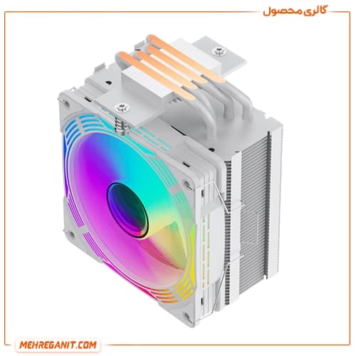 خنک کننده پردازنده گیم مکس مدل Ice Force White — تصویر ۹